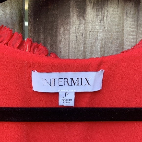 Intermix ‘Gianna’ maxi dress, red with gold thread, size P (small) - Picture 5 of 10